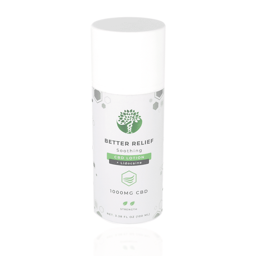 Better Relief CBD Topical Lidocaine Lotion