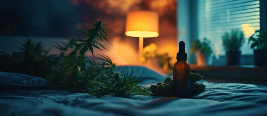 Restful Sleep with THC