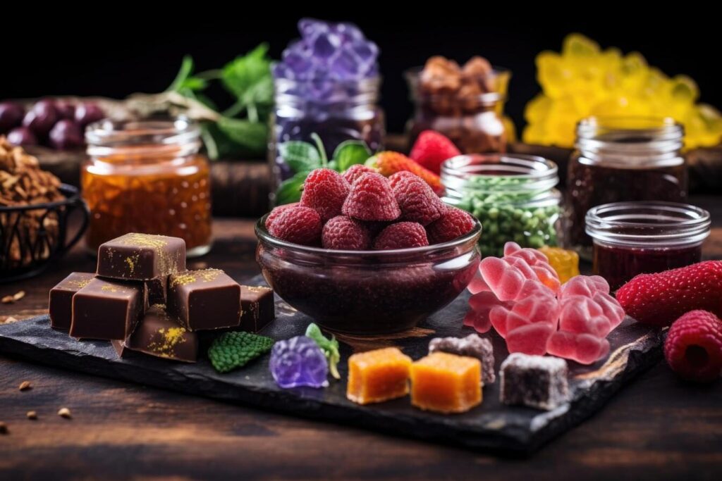 THC Chocolates & Gummies: A Tasty Way to Relax - AdobeStock 682300539 1 - 42 Degrees Dispensary in Omaha, Lincoln, Bellevue, Council Bluffs and Beyond. THC chocolates