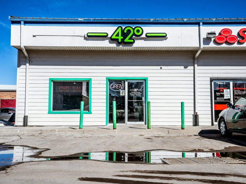 42 Degrees Storefront 2910 K St, Omaha, NE 68107